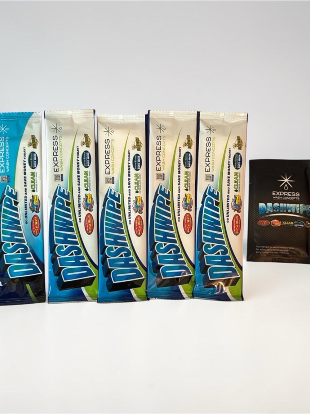 Lot Of 6 Dash Wipe Express Wipe Concepts Wet Wipes For Car Automotive